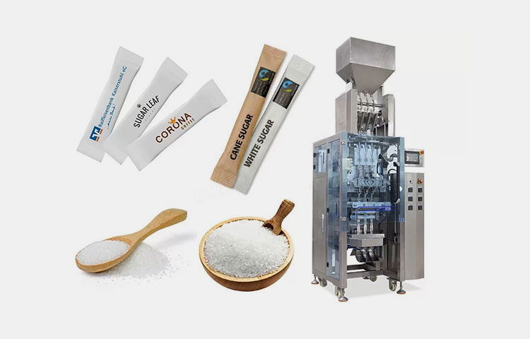 Sugar stick pack packing machine