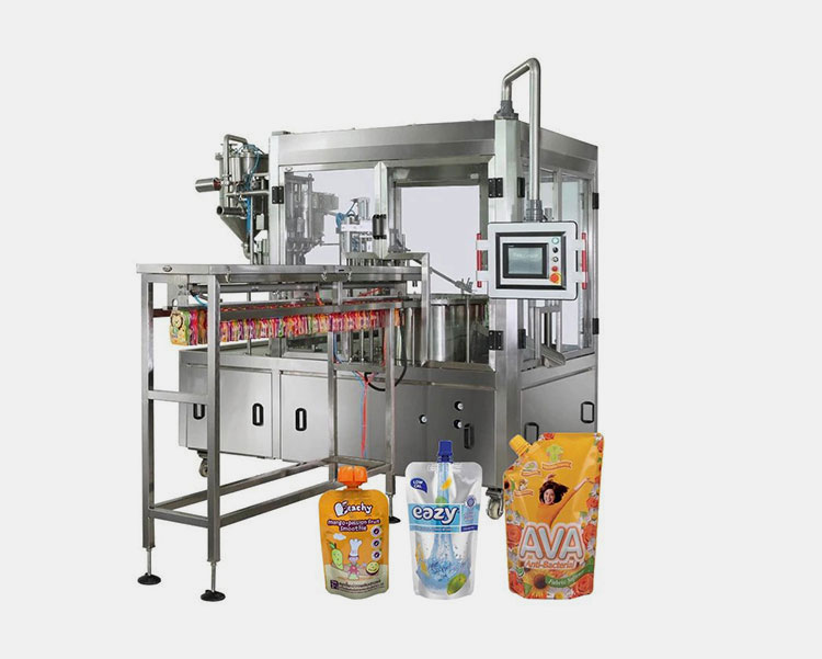 Fully Automatic Spout Pouch Filling Machine