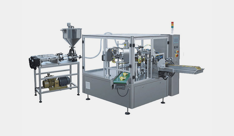 Vertical Premade Pouch Filling Machine