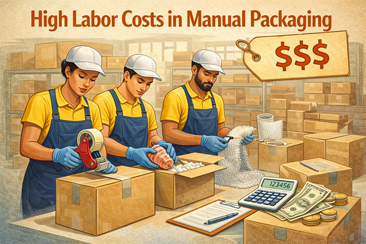 High Labor Costs in Manual Packaging
