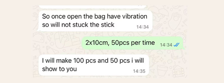 standard vertical packaging machine