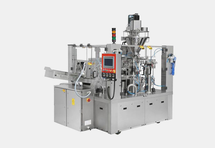 Emergency water vertical pouch packing machine