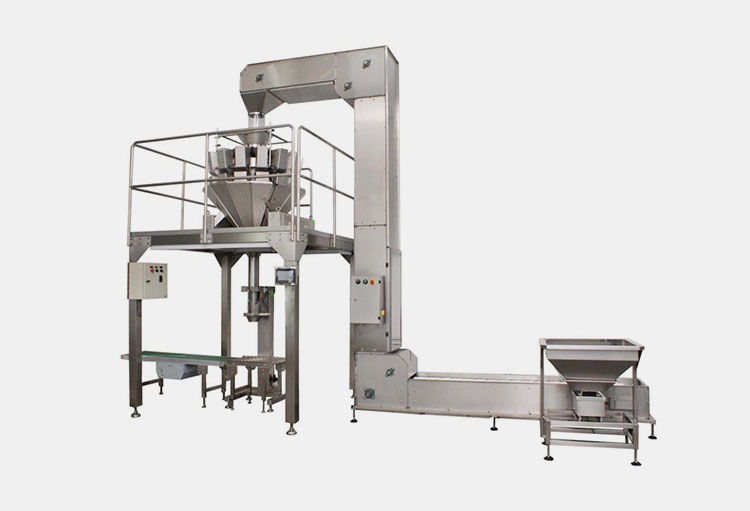 High speed pet food packaging line