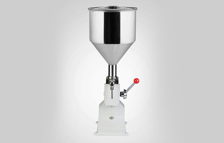 Manual spout pouch filler for small business