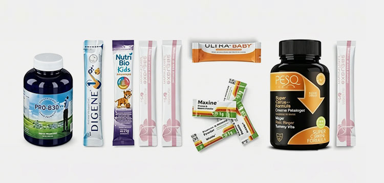 Nutraceutical packaging formats