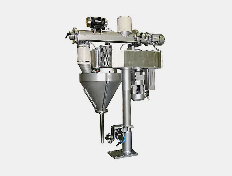 Powder dosing system for stick pack machine