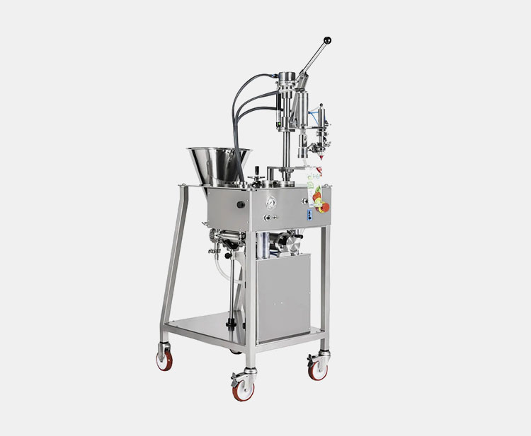 Semi automatic spout pouch filling machine