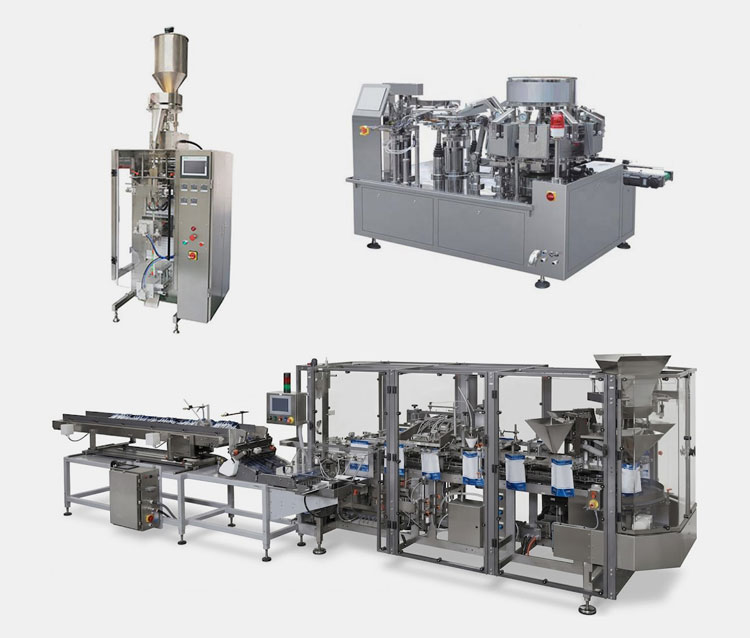 Types of coffee packaging machine