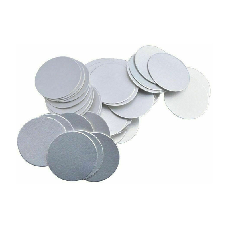 1000pcs/lot 37mm PET PE HDPE GLASS Foil liners Inserts for induction  sealing plactic laminated aluminum foil lid liners