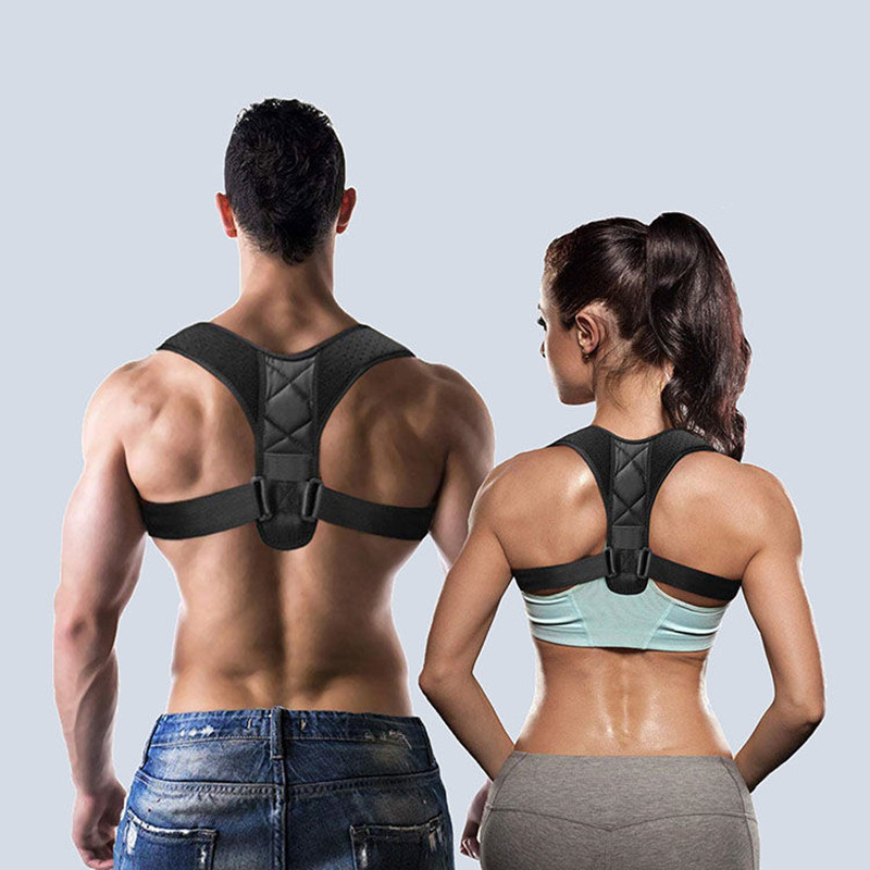 Medical Adjustable Clavicle Posture Corrector Men Woemen Upper Back Brace  Shoulder Lumbar Support Belt Corset Posture Correction