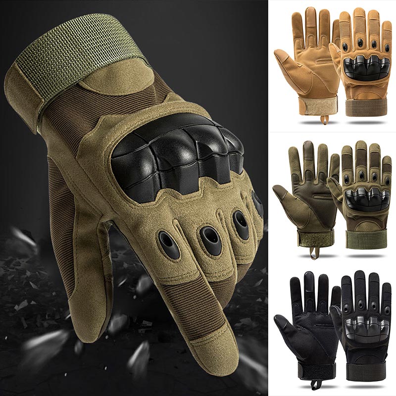 Tactical Full Finger Men Gloves Touch Screen