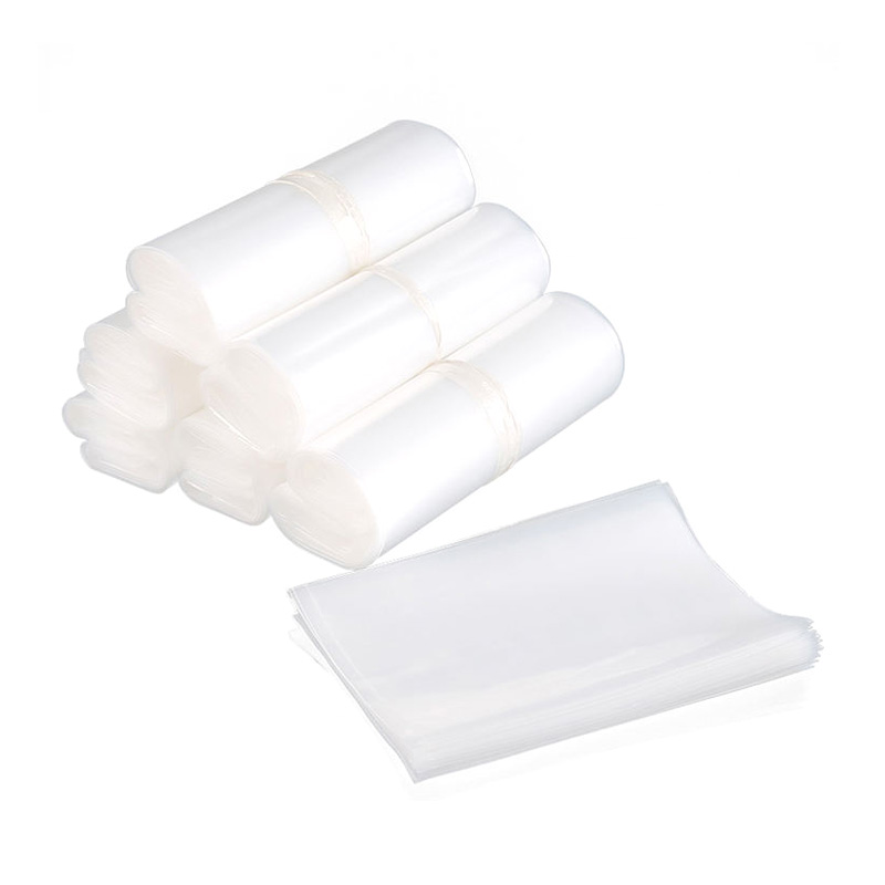 PVC Heat Shrink Clear Plastic Bag Flat For Pack Soft Film Wrap