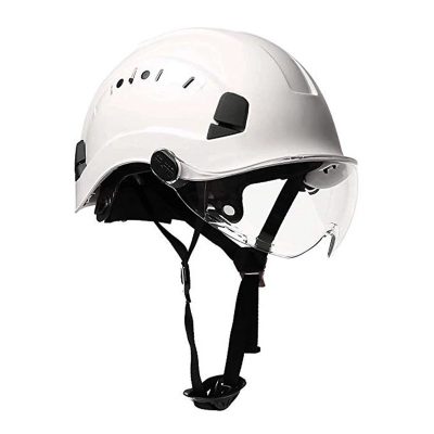Safety Helmet With Goggles Construction Hard Hat
