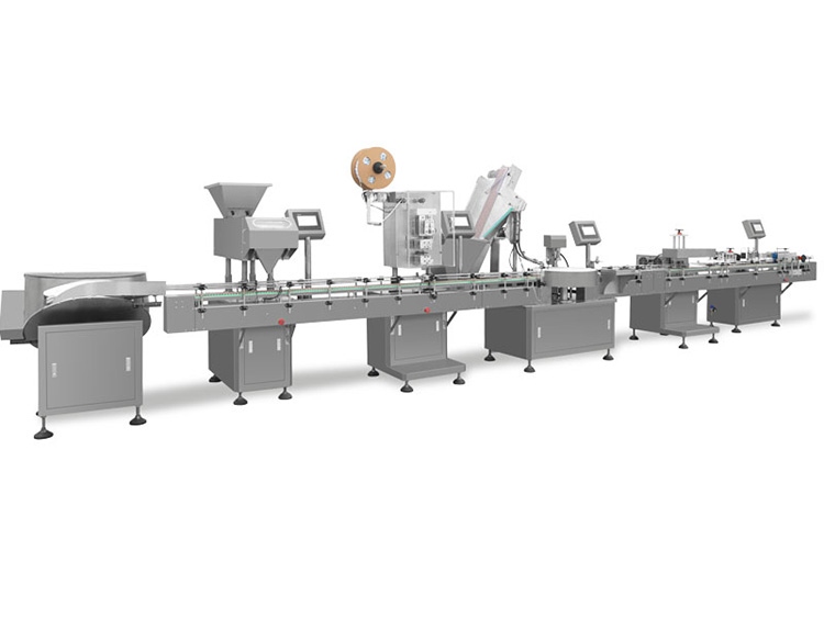 Low Speed Automatic Bottling Line For Capsule/Tablet