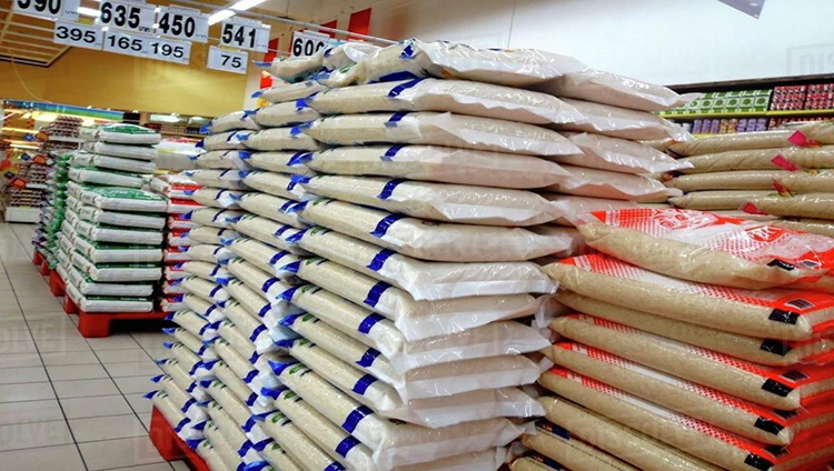 Sealed Rice Bags