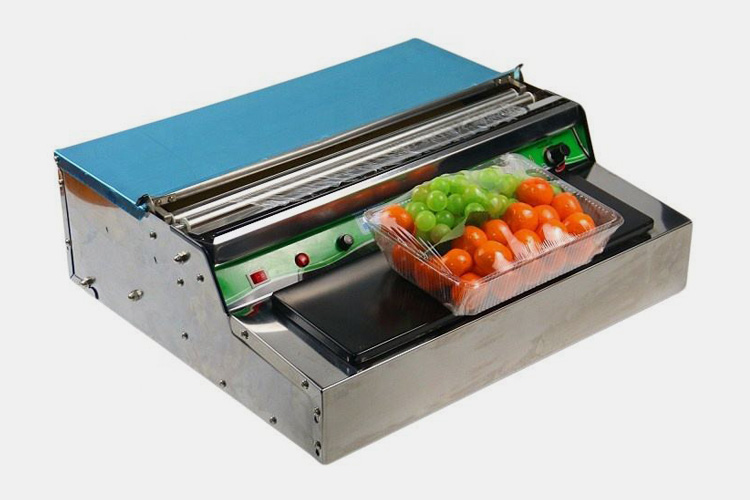 automatic cling film packaging machine