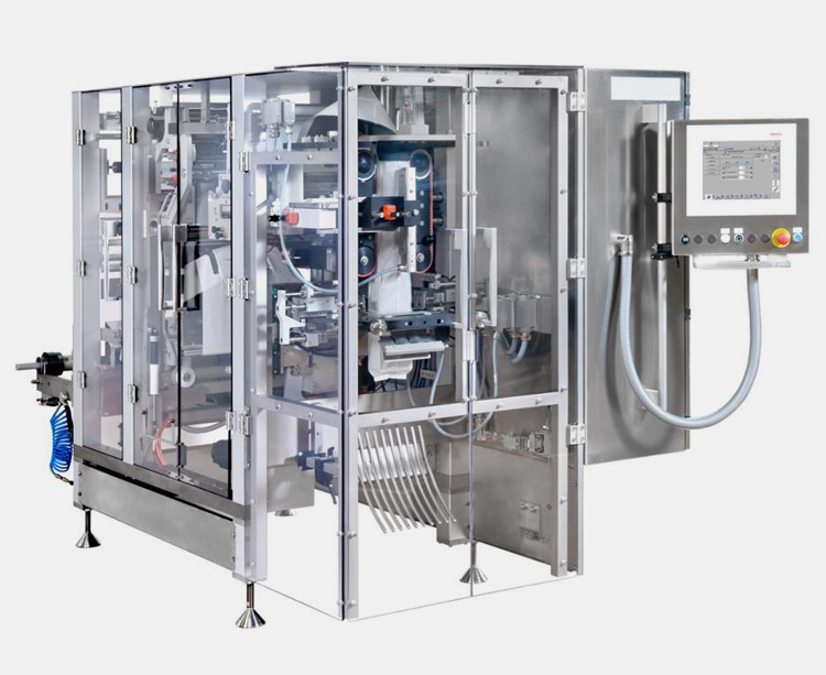 Continuous vertical packaging machine