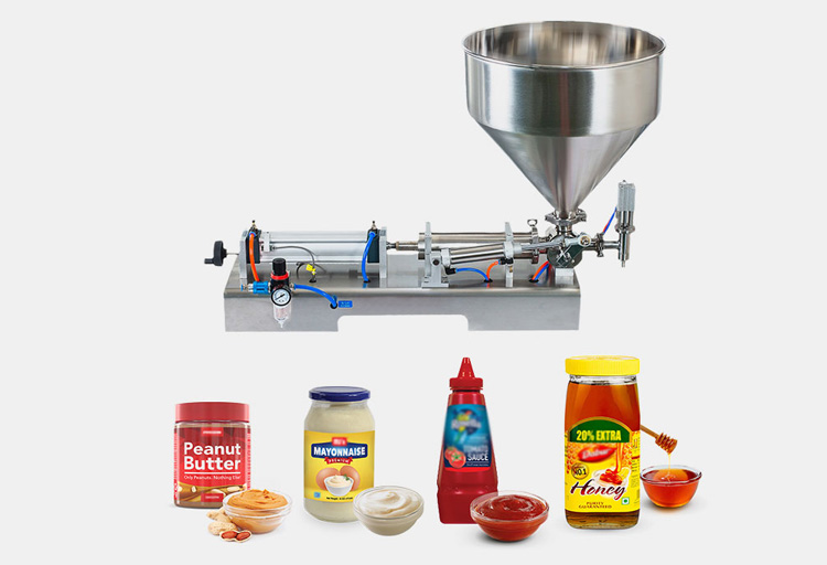 Semi-automatic Liquid Paste Filling Machine-1