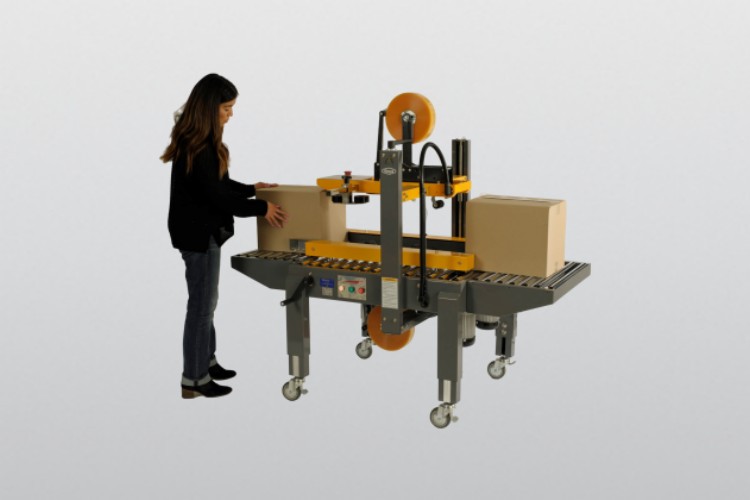 Manual box sealer machines
