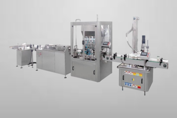 Sauce container filling machine