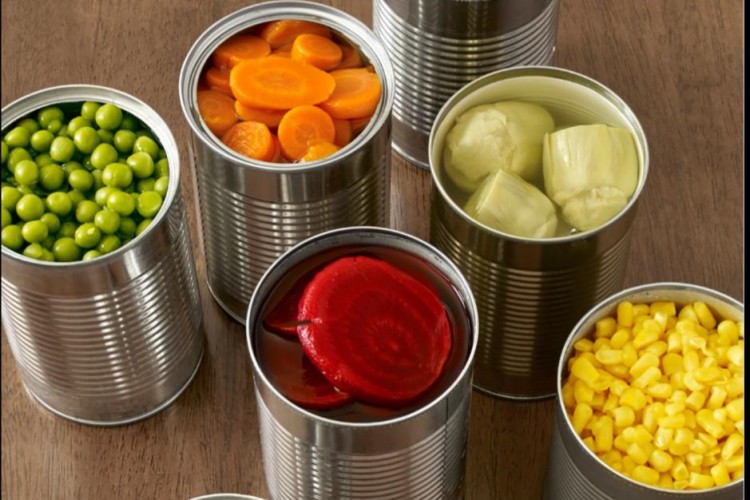 vegetable cans