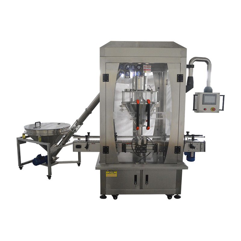 Automatic Double Head Powder Filling Machine