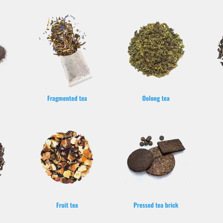 Different types tea-1