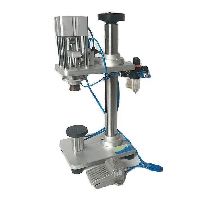 Semi-automatic Pneumatic Perfume Bottle Binding Machine