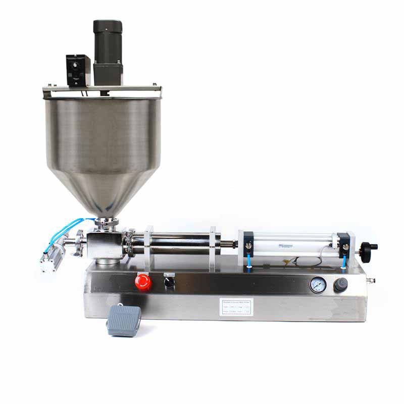 Viscous Paste Cream Alcohol Gel Bottle Mixing Filling Machine