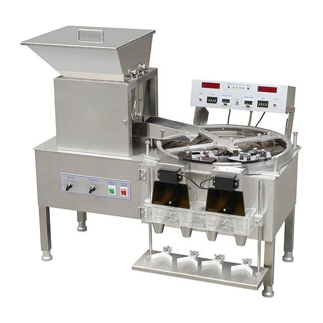 YL-4 Semi-automatic Desktop High Quality Vibrating Pill Filling Dispensing Counter Machine