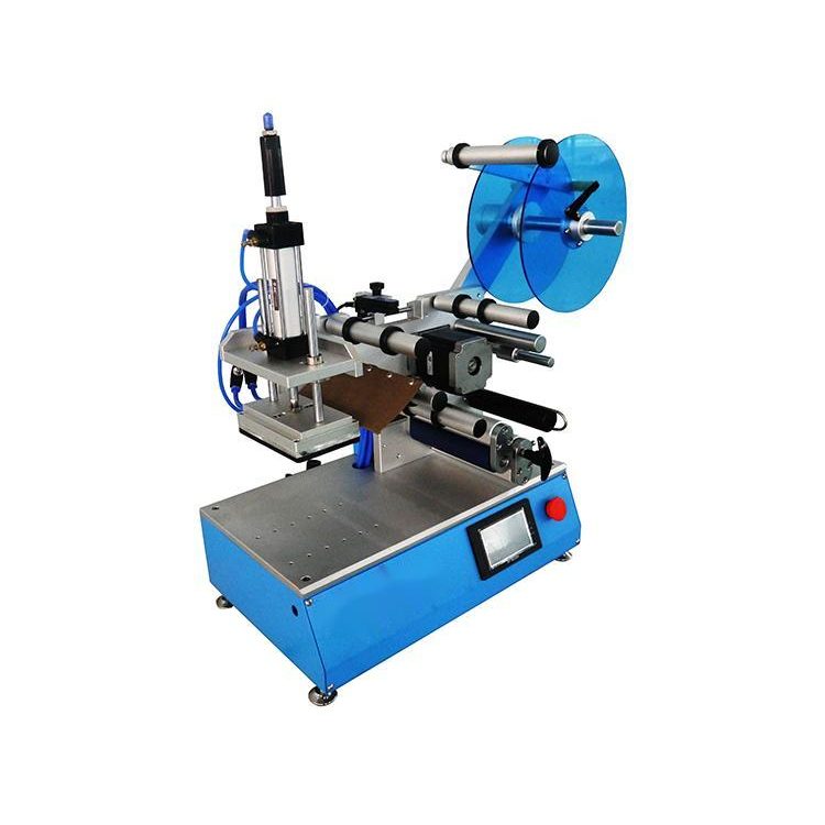 YT-30100 Semi-automatic Irregular Plane Round Bottle SleeveLabeling Machine